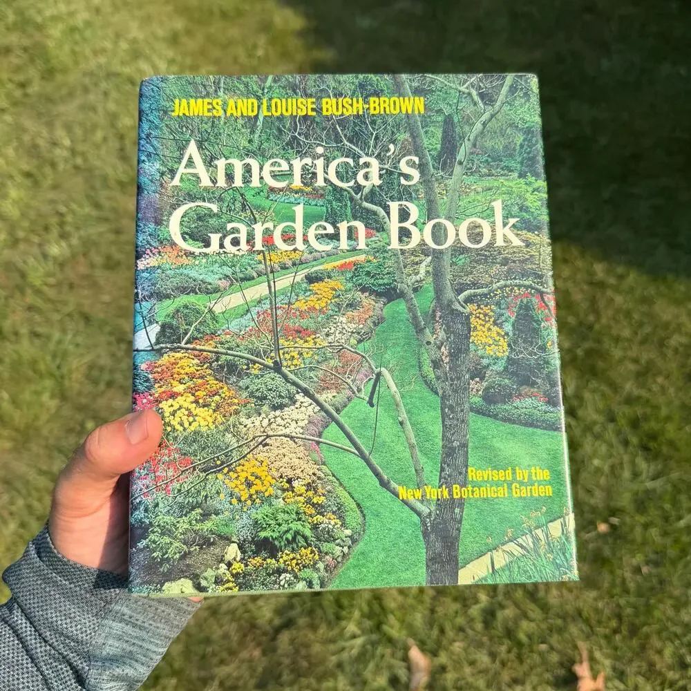 Book America's Garden by Louise Bush-Brown and James Bush-Brown 1980